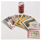 Lot de cartes postales et de carnets souvenir