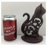 Arrêt de porte, en fonte