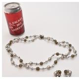 Ensemble collier et boucles d'oreilles Sherman