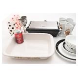 Plat à lasagne Corning Ware, vaisselle Corelle