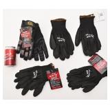 5 paires de gants Boss, 2 modèles, neuves