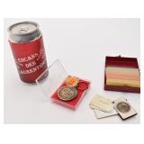 Lot religieux, boîte avec texte Holy Bible,