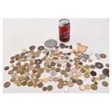 Lot de pièces de monnaie internationales et de