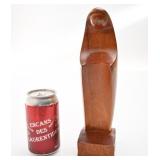 Sculpture de la Vierge Marie, en bois