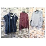 Veste sans manche Zara et 2 tricots Michael