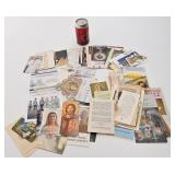 Gros lot d'images religieuses