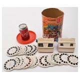 2 jouets View Master, avec disques et