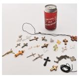 Lot de croix religieuses