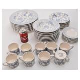 Ensemble de vaisselle Staffordshire Gingham