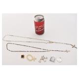 Lot religieux, dont chapelet Sainte-Anne-de-