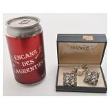 Ensemble de boutons de manchettes Senator /