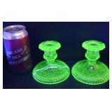 2 chandeliers en ouraline