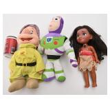 2 peluches et 1 poupée qui parle