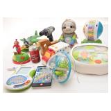 Lot de jouets variés, fonctionnels