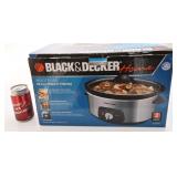 Mijoteuse Black & Decker, 6.5 litres, neuve