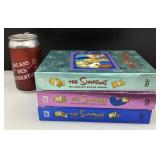 Coffrets DVD des Simpson, saisons 2, 3 et 4