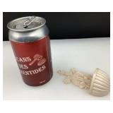 Très rare bénitier avec crucifix et ange