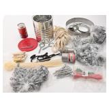 Lot de quincaillerie, dont clous de 3.5''