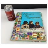Album de collection de timbres