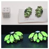 Paire de boucles d'oreilles Sherman, en ouraline