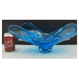 *Centre de table en verre soufflé,