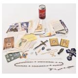 Lot religieux, dont beaucoup d'anciennes images