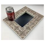 Miroir mural, 5'' x 8'', encadré