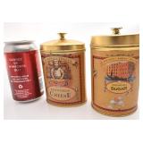 2 boîtes Sole d'Italia, en métal