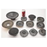 12 haut-parleurs variés