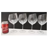 4 coupes à vin