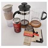 Ensemble à café Bodum, cafetière, mousseur à