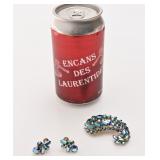 Ensemble Sherman, broche et boucles d'oreilles