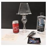 Lampe ï¿½ l'huile en cristal, CN, neuve