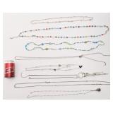 Lot de long colliers