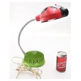 Lampe coccinelle ï¿½ col de cygne, fonctionnelle