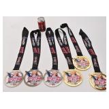 6 mï¿½dailles Super Challenge CCM