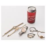 Lot de montres vintage, dont Longine 10 KGF