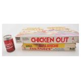 3 jeux de sociï¿½tï¿½ vintage, Avalanche, 1964,