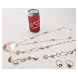 Lot de bijoux, dont nacrï¿½s