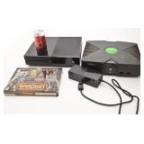 Consoles Xbox et jeu Warcraft