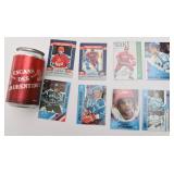 8 cartes de hockey russes, imprimï¿½es en Russie