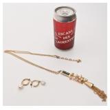 Collier et boucles d'oreilles crï¿½oles avec