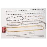 Lot de longs colliers