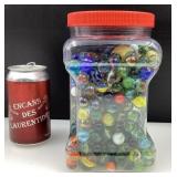 Lot de billes de tailles variï¿½es, vintage