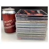 Lot de CD Quï¿½bec folklore, presque tous neufs