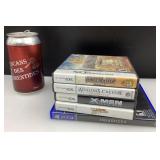 Lot de jeux vidï¿½os, 1 PS4 et 4 Nintendo DS