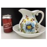 Broc et pichet, en cï¿½ramique, Japan