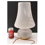 Lampe en verre style Murano / champignon
