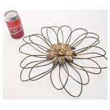 Appliquï¿½ mural en mï¿½tal, Mid-Century