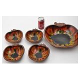 Saladier et 4 bols 801A USA, California